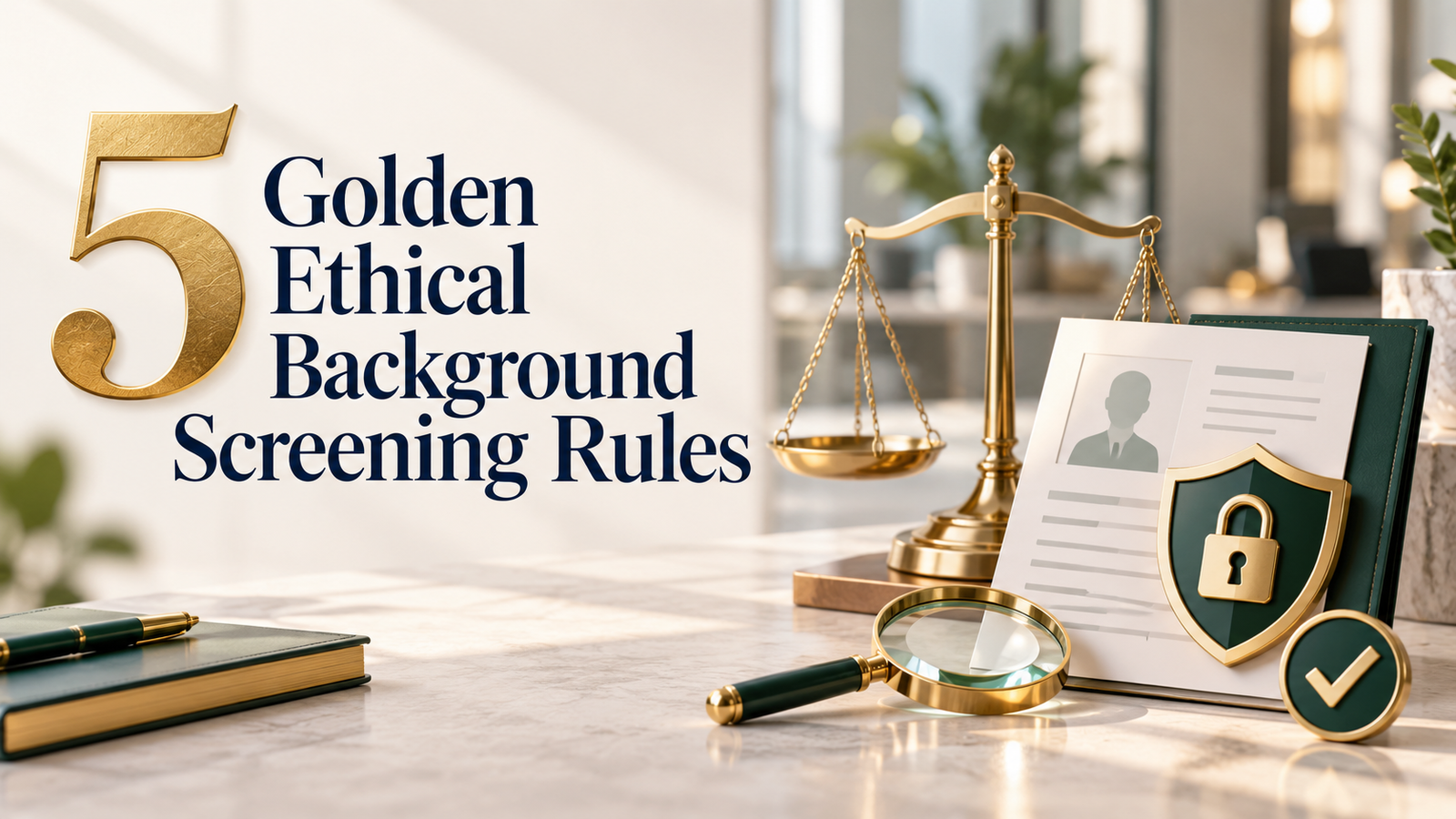 5 Golden Ethical Background Screening Rules